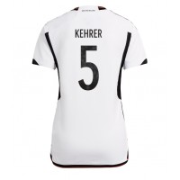 Germany Thilo Kehrer #5 Replica Home Shirt Ladies World Cup 2022 Short Sleeve